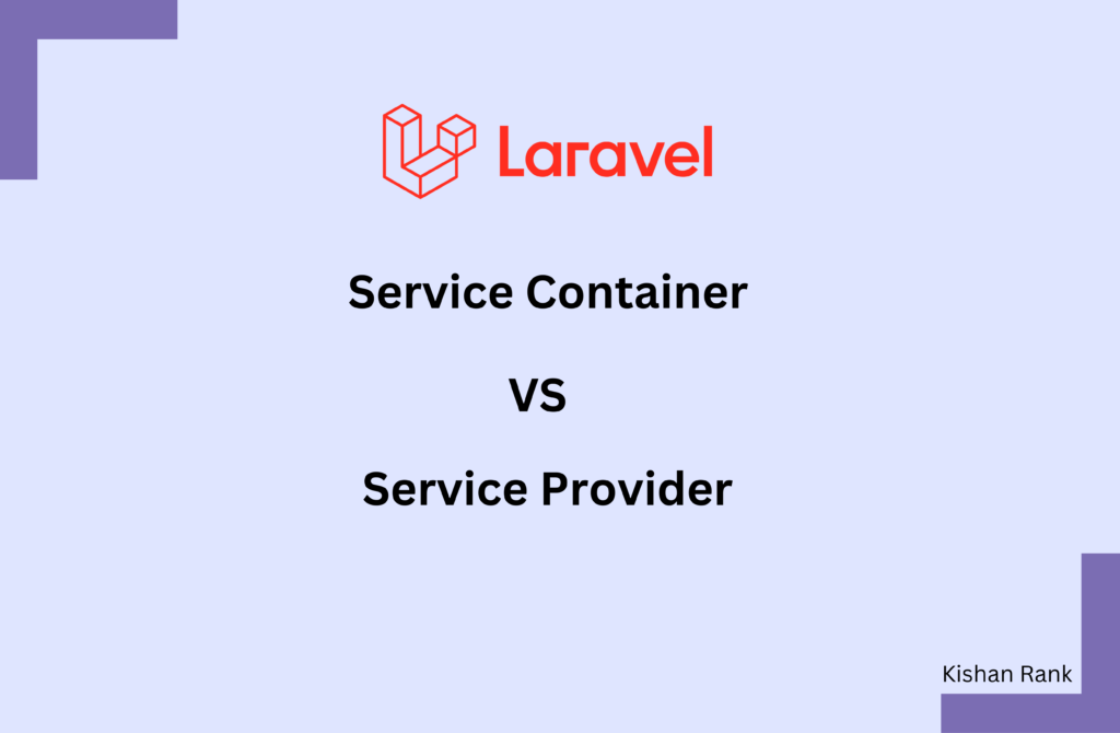 Server Container vs Service Provider